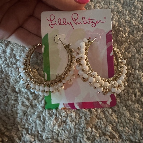 Lilly Pulitzer Drop Earrings - Picture 2 of 2